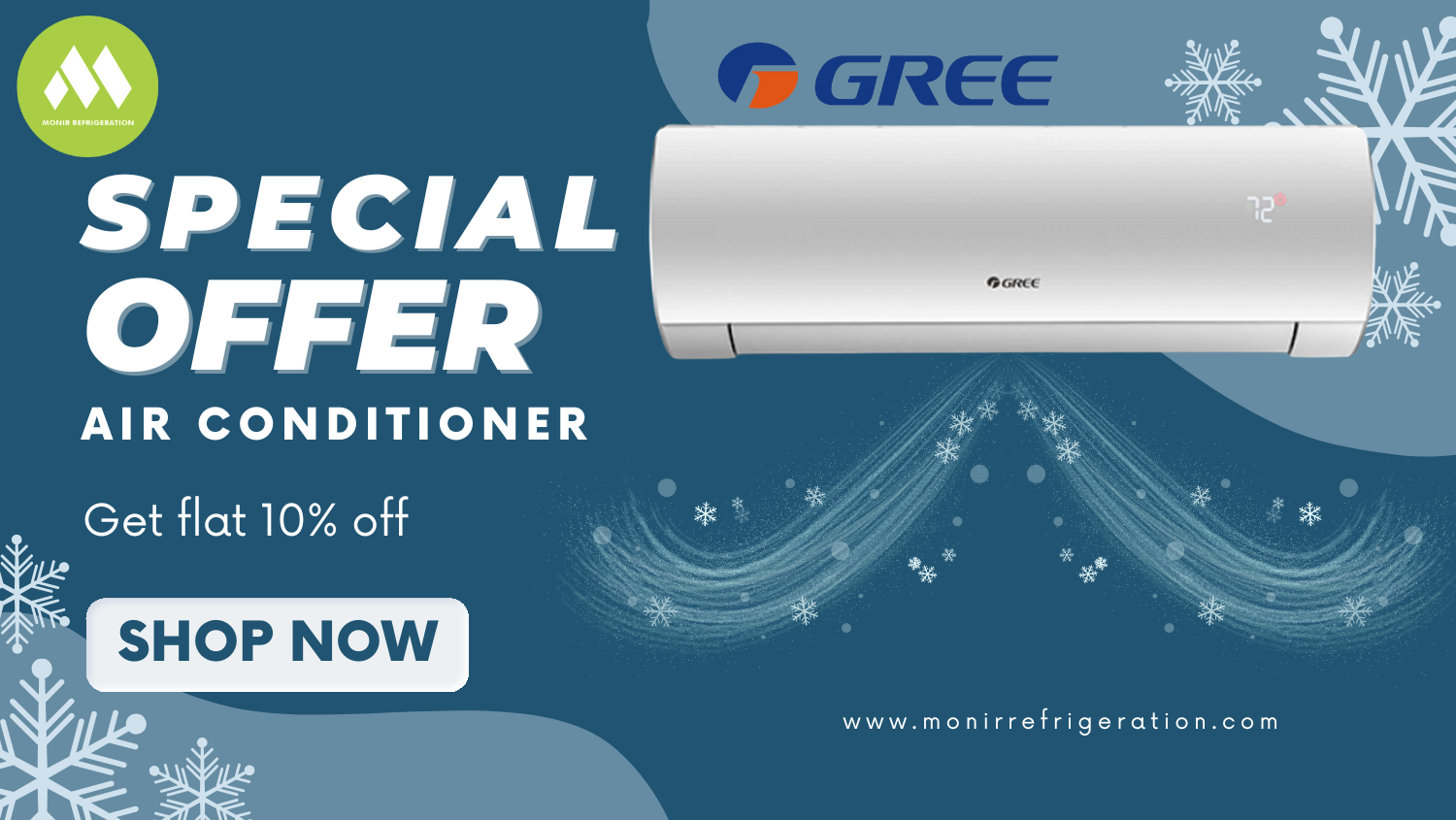 Monir Refrigeration promo