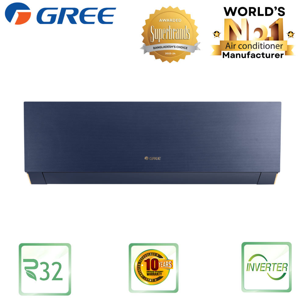 Gree Split Type Air Conditioner GSH-24XCLV32-Clivia-Split, H&C-2.0 TON-Inverter